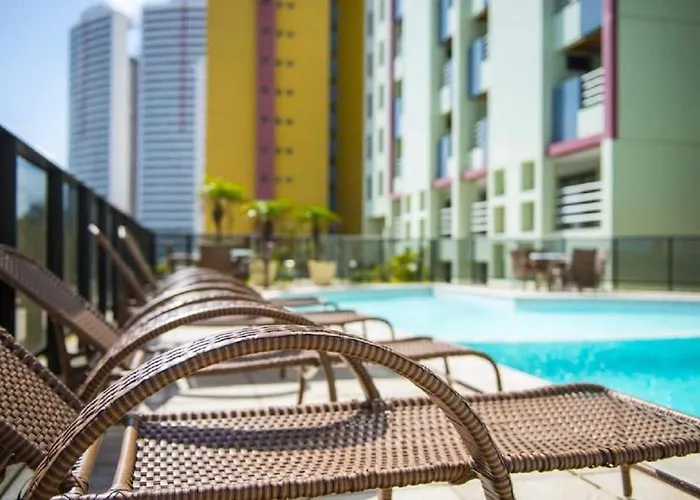 Paradise Deluxe- Apartamento De Luxo Em Hotel 4 Estrelas - Melhor Vista De Ponta Negra